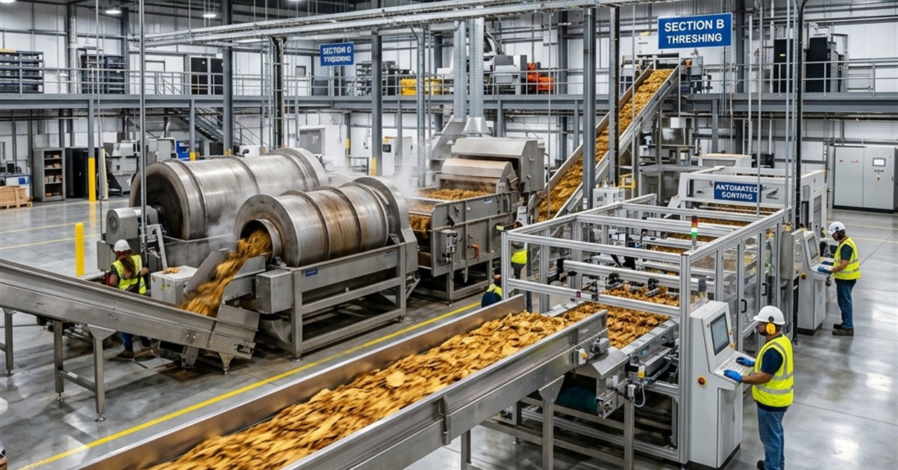 B.K. Threshers Tobacco Processing Facility - Tangutur